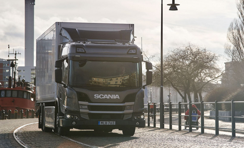 Διανομές με ηλεκτρικό Scania