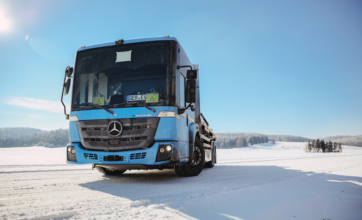 Τελευταίες δοκιμές για τα ηλεκτρικά Actros