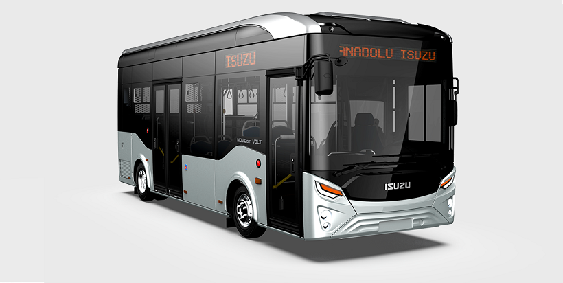 Isuzu Novociti Volt: Ηλεκτρικό 8μετρο μεγάλης ακτίνας
