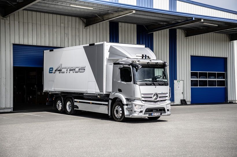Έτοιμο το ηλεκτρικό eActros παραγωγής