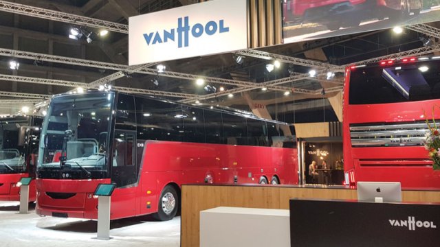 Εντός έδρας η Van Hool με πλήθος εκθεμάτων