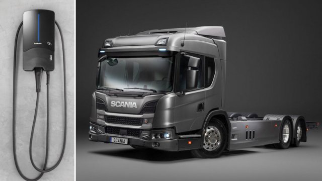 Φορτιστές Webasto για υβριδικά Scania