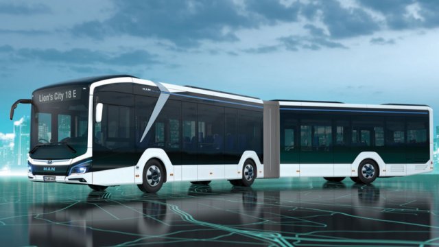 Ηλεκτρικό αρθρωτό MAN Lion’s City 18 E