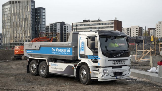 Ηλεκτρικό ανατρεπόμενο Volvo