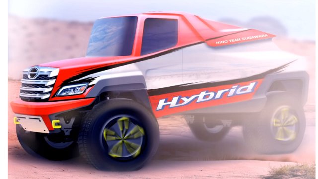 Υβριδικό HINO διεκδικεί το ράλι Ντακάρ του 2022