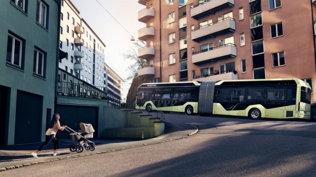 Η Volvo δίνει 122 ηλεκτρικά λεωφορεία