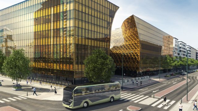 Νέο ηλεκτρικό Volvo BZL Electric σασί λεωφορείου